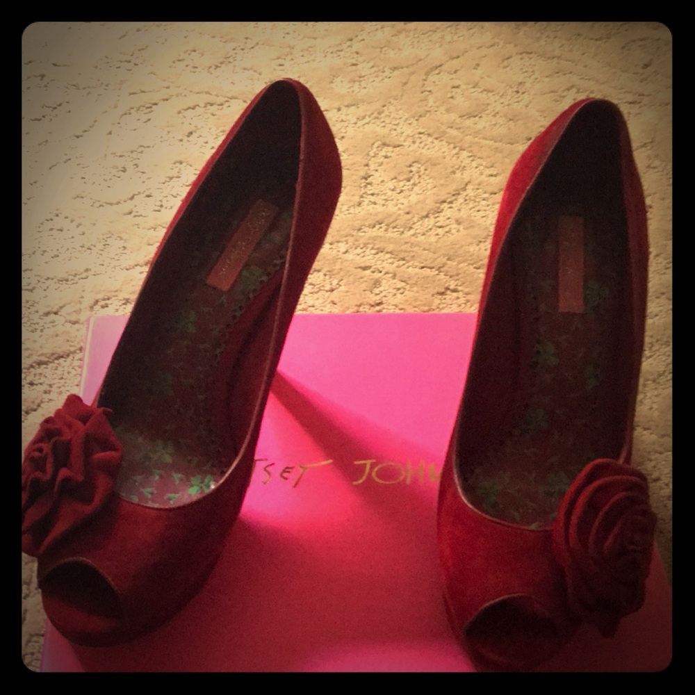 Betsey Johnson heels.